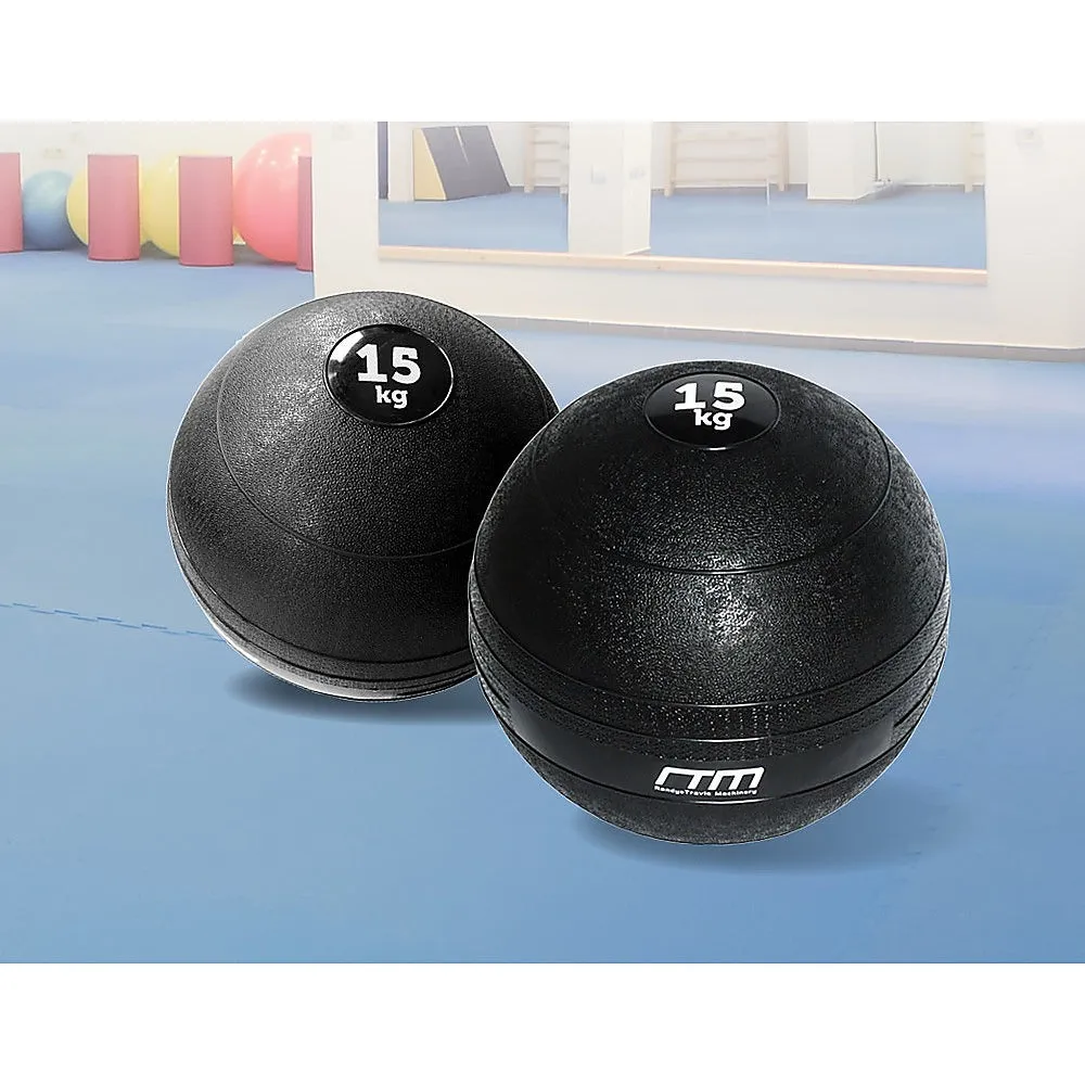 15kg Sand Filled No-Bounce Slam Ball CrossFit Fitness