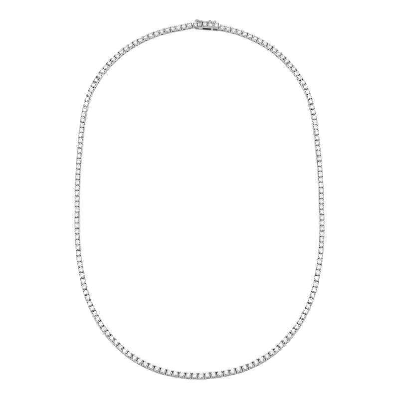 5 Carat Classic Diamond Tennis Necklace