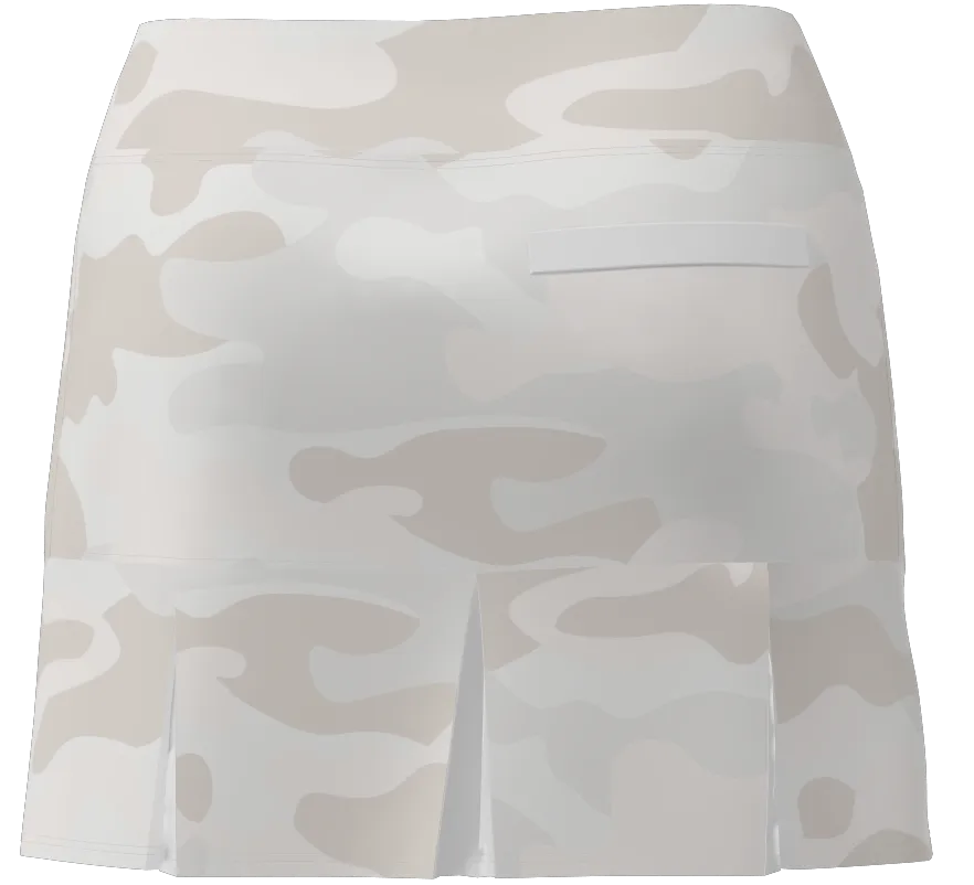 AB SPORT Women's Camo Print TENNIS SKIRT BSKT05-CAMO