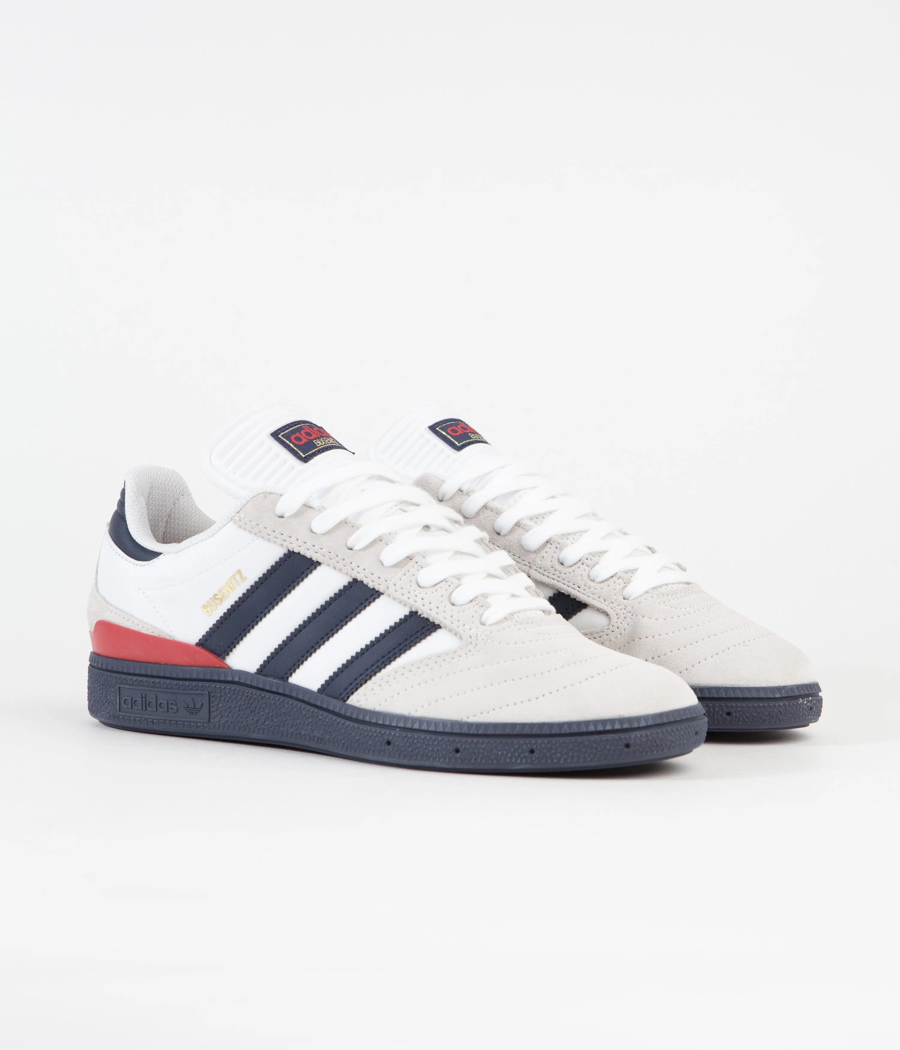 Adidas Busenitz Shoes - FTWR White / Collegiate Navy / Shadow Navy