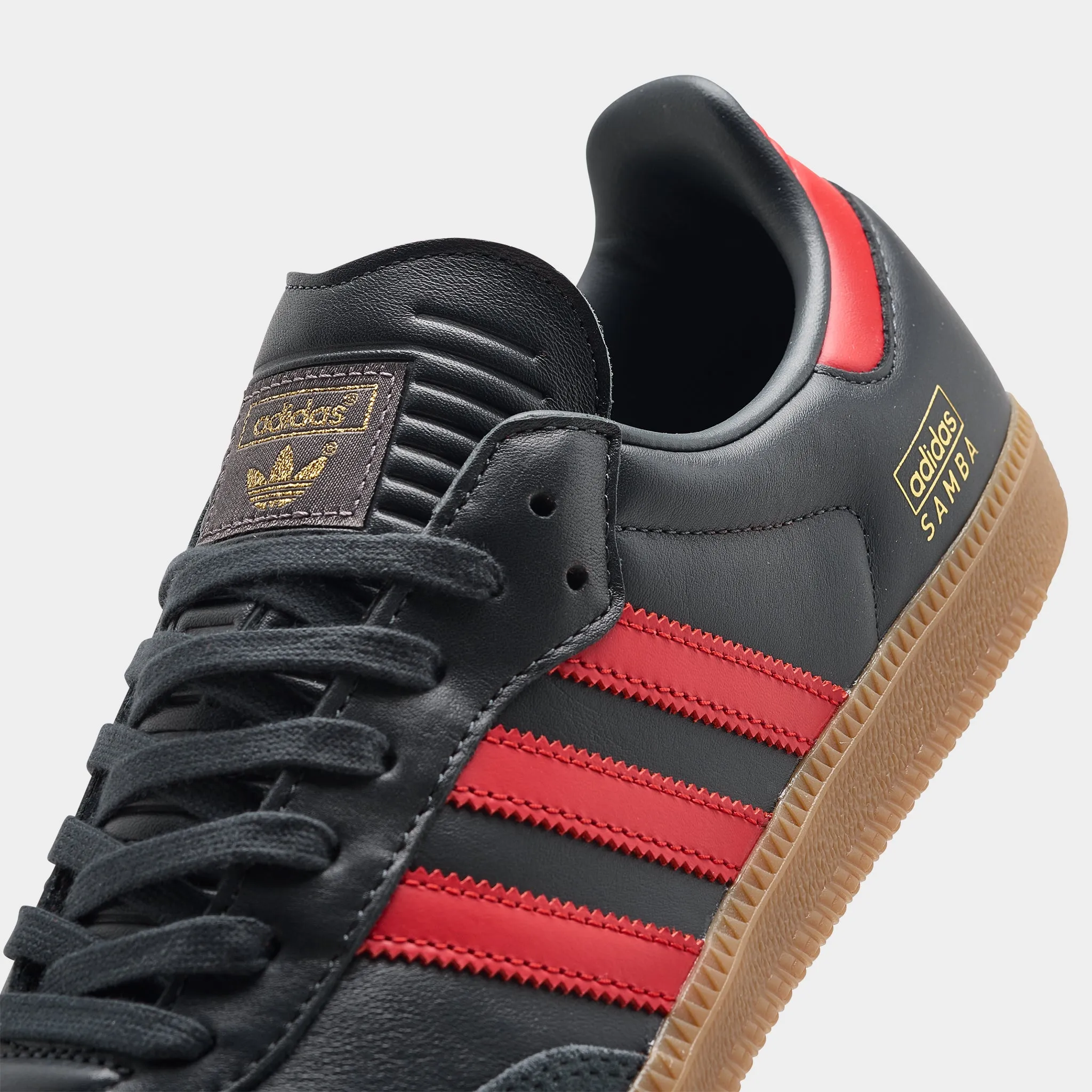 adidas Samba OG Carbon / Better Scarlet - Gum