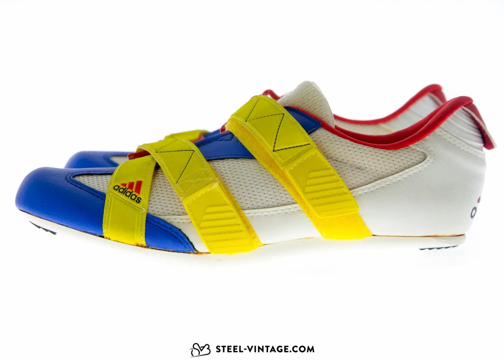 Adidas Tanarg Blue Yellow Red Shoes NOS 42 2/3