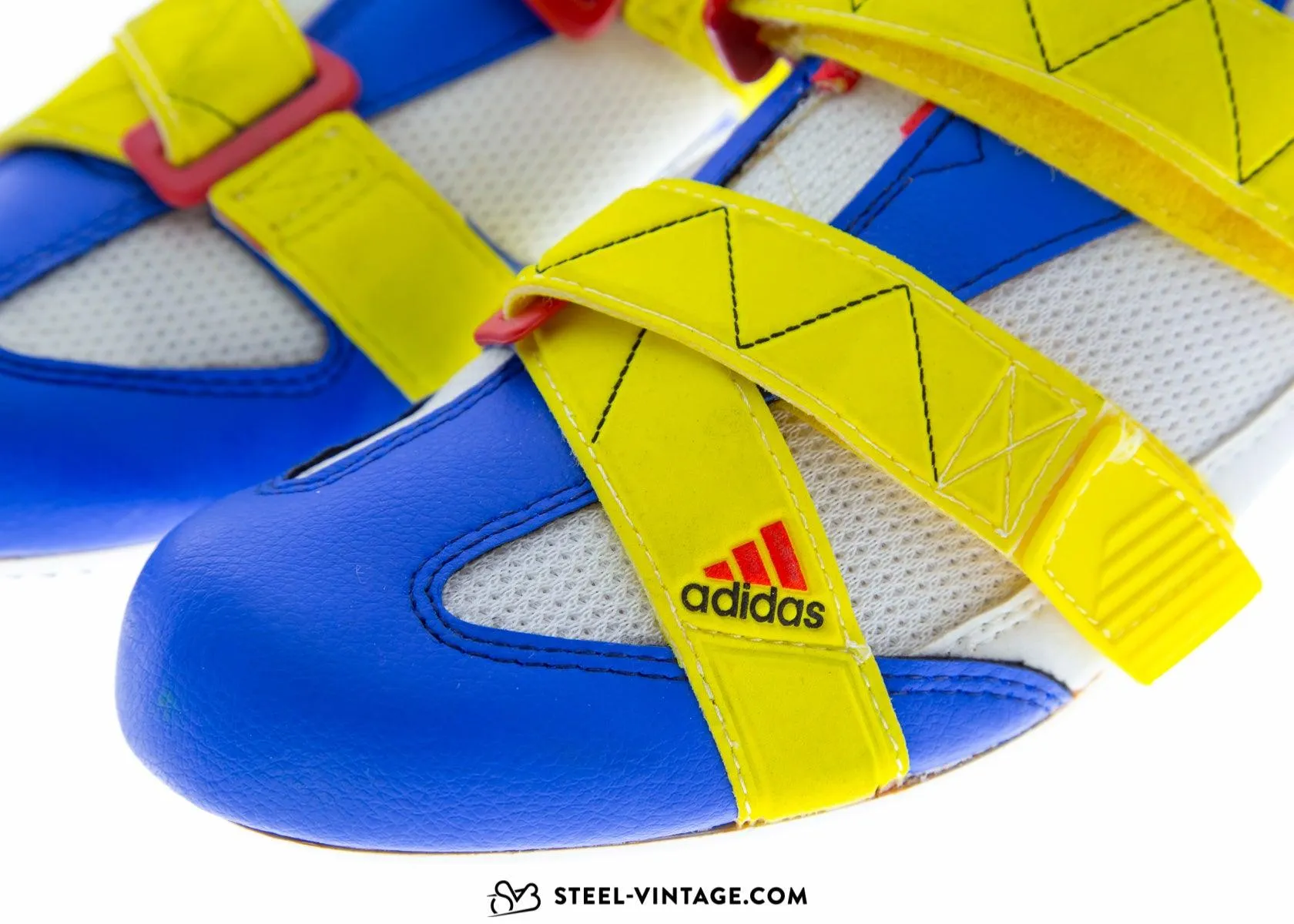 Adidas Tanarg Blue Yellow Red Shoes NOS 42 2/3