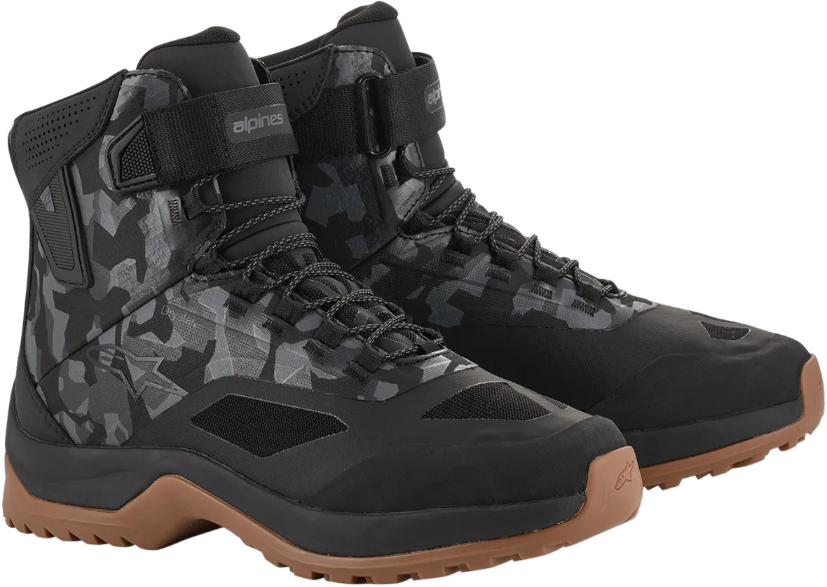 ALPINESTARS CR-6 Drystar? Shoes - Black/Gray/Gunmetal - US 10 2611020908410