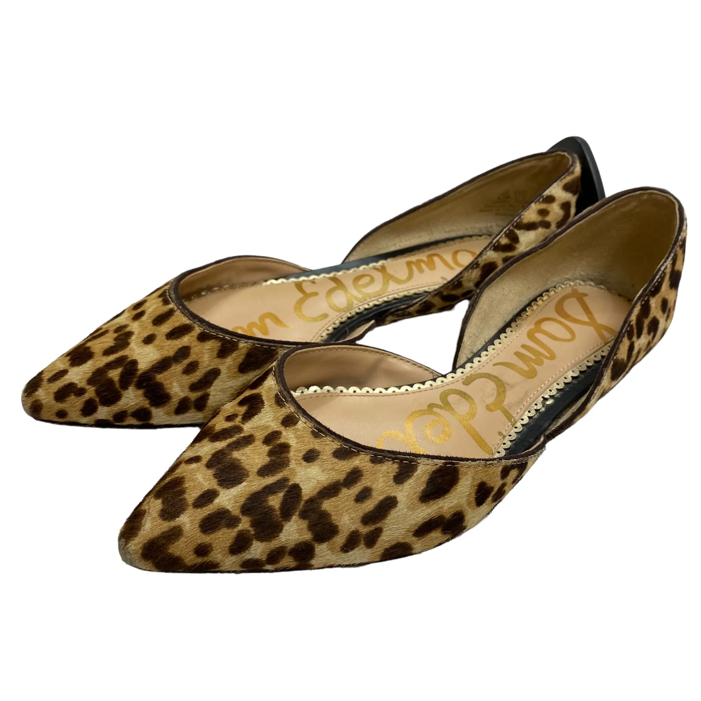 Animal Print Shoes Flats Sam Edelman, Size 5.5