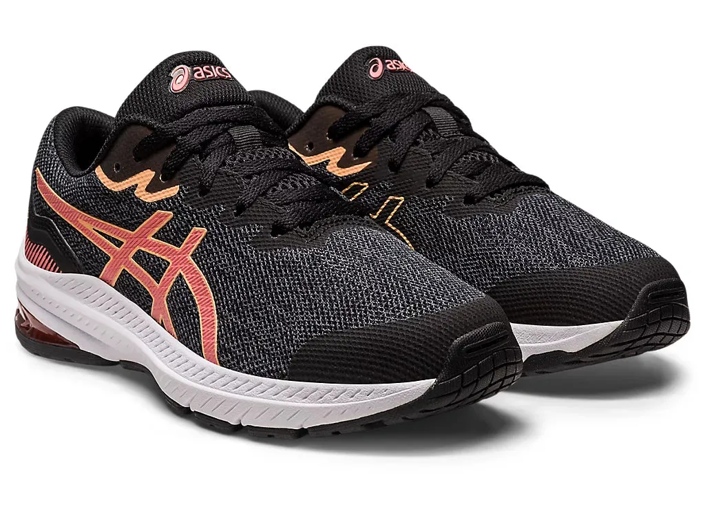 Asics Kid's GT 1000 11 GS - Black/Papaya