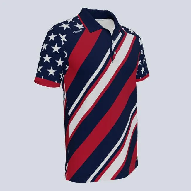 Bold Custom USA Polo