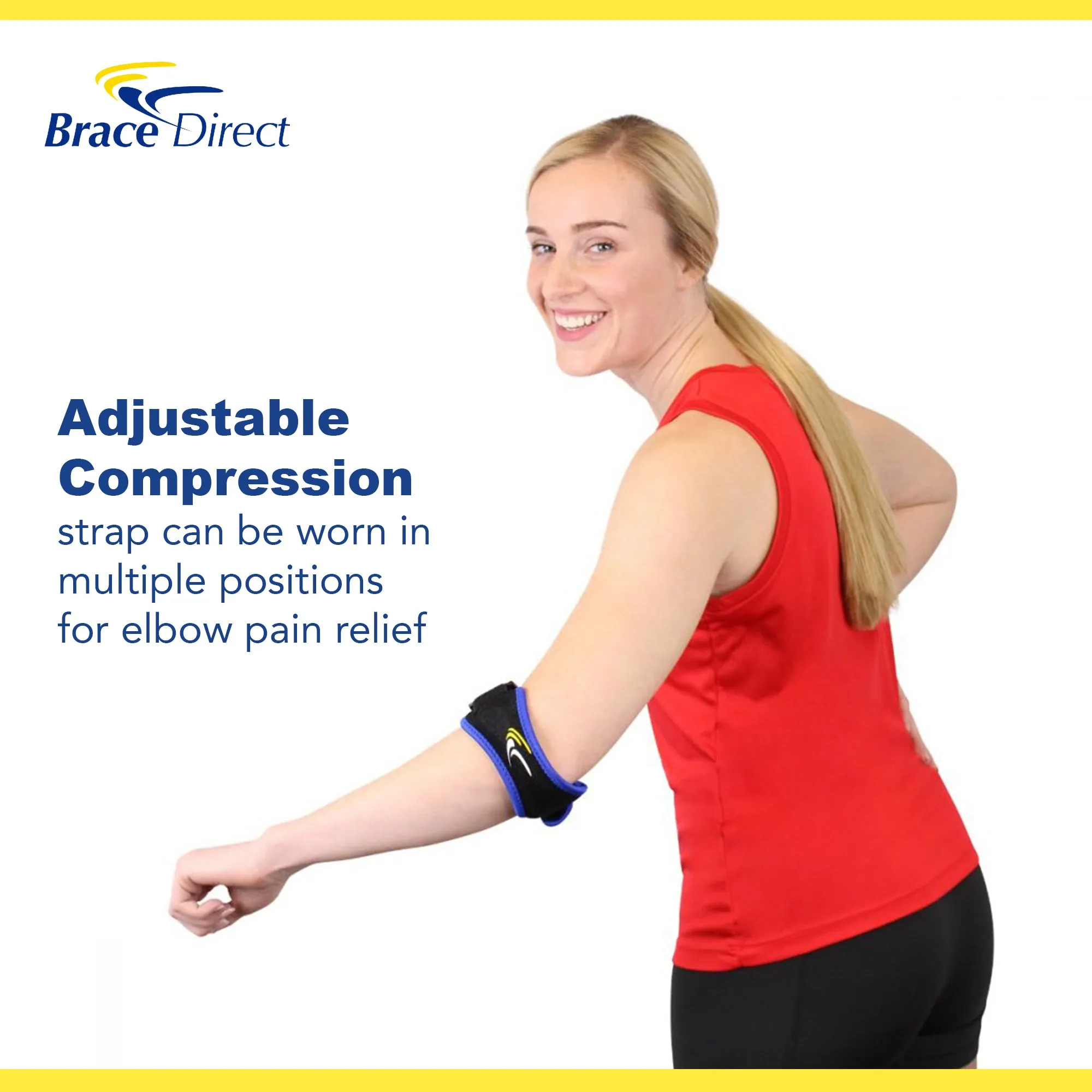 Brace Direct Compression Brace for Tennis Elbow