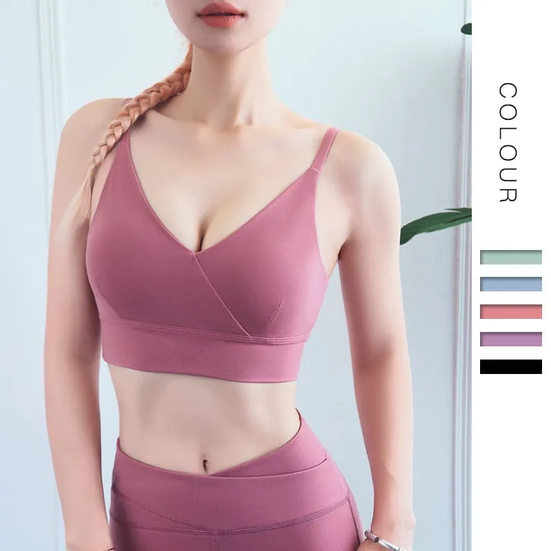 Breathable High Support Sports Bra