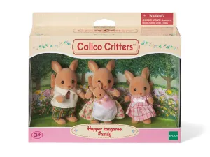 Calico Critters Hopper Kangaroo Family