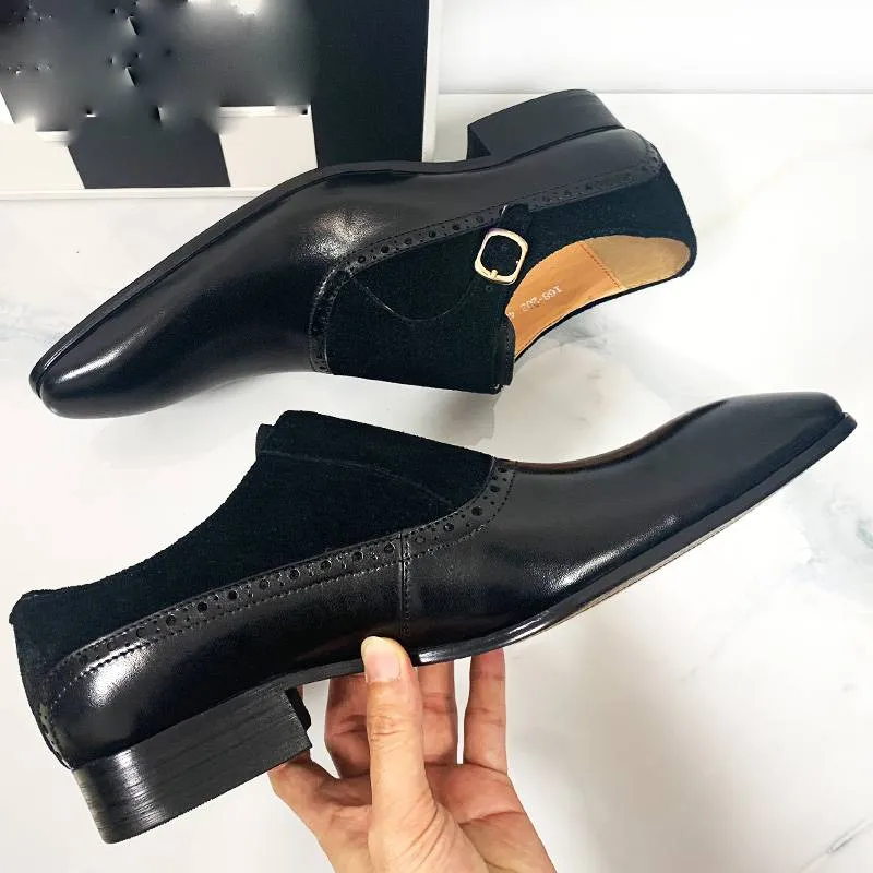 Casual Buckle Leather Men Loafers