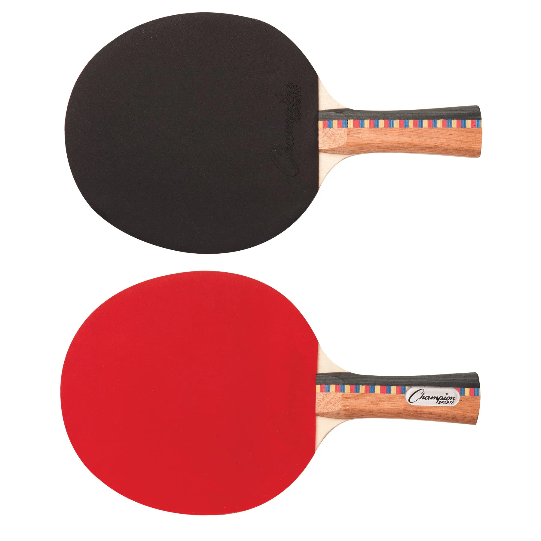 Champion Sports 7 Ply Pips In Rubber Face Table Tennis Paddle