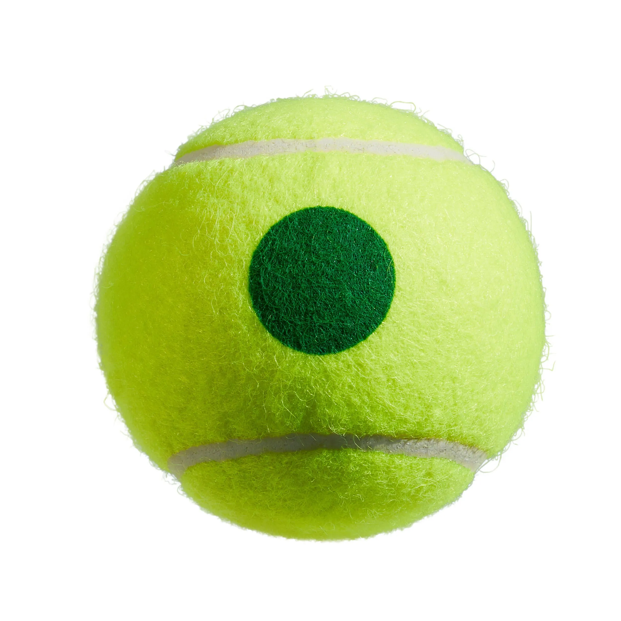 Children's tennis balls TB120 3-Ball with ARTENGO print, yellow