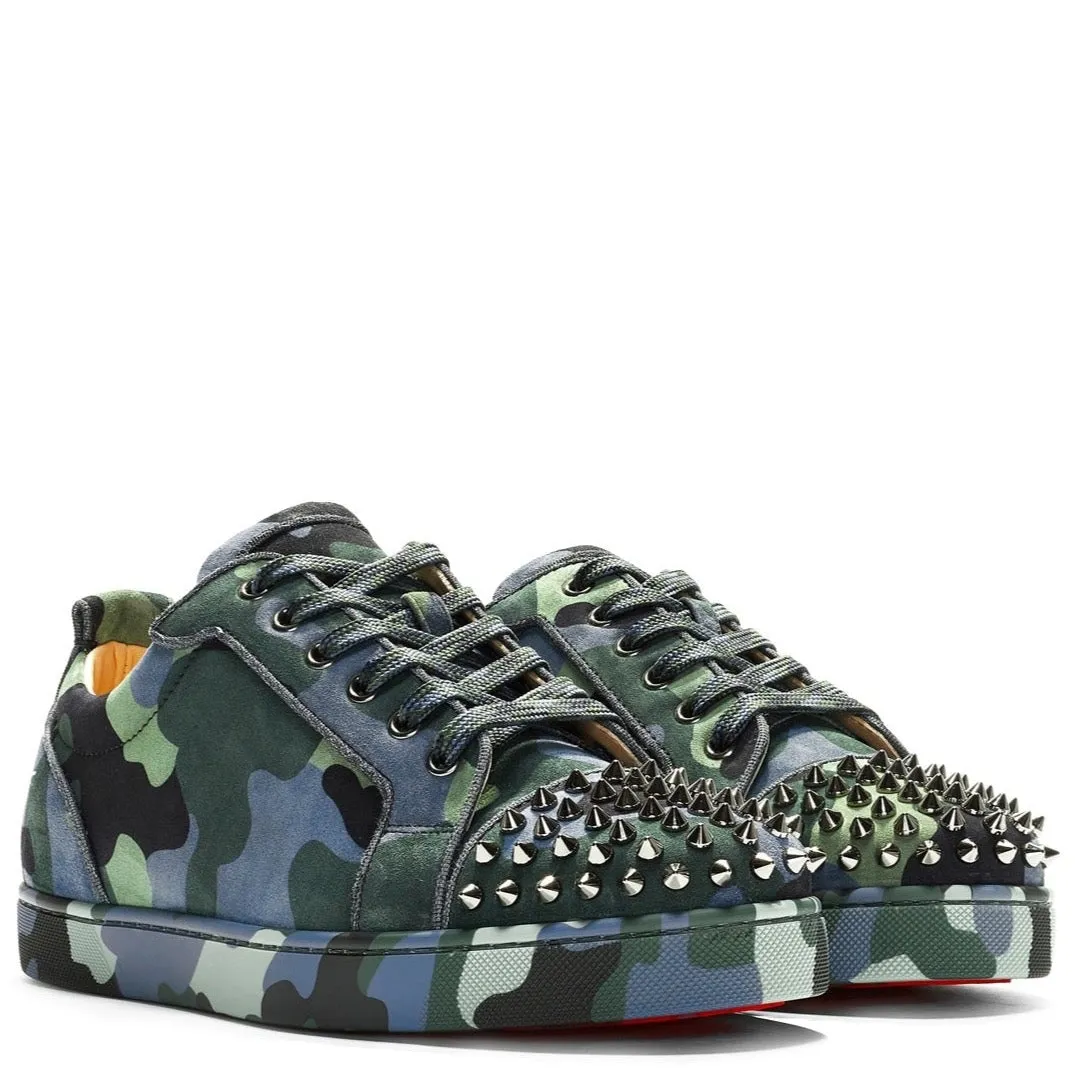 Christian Louboutin Camouflage Spike Lows