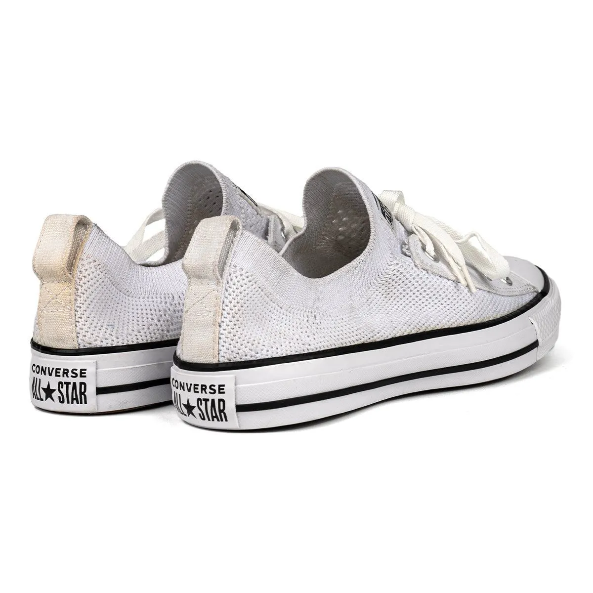 Converse Chuck Taylor All Star Shoreline Knit Low-Top Sneakers Fabric White Colour For Women