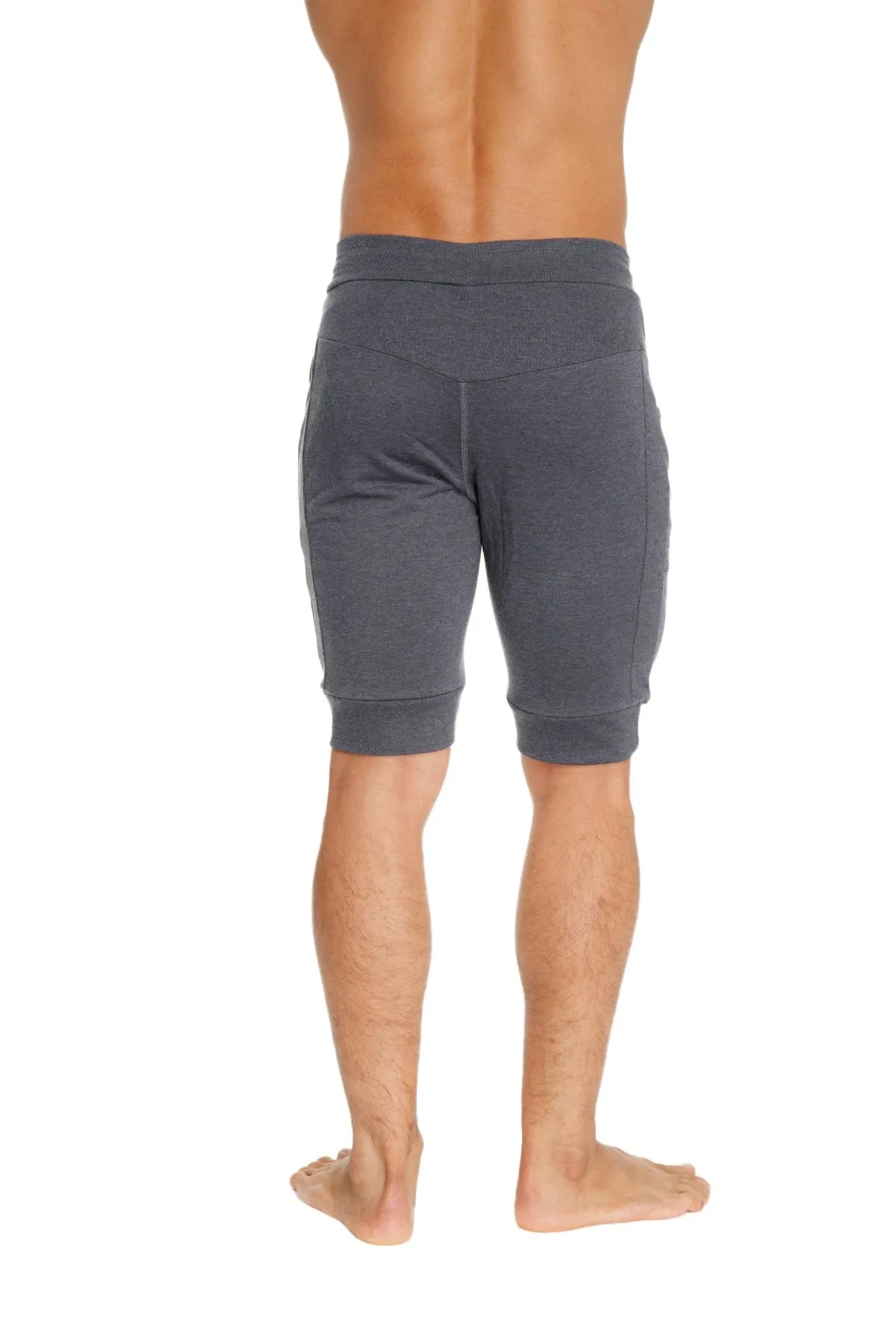 Cuffed Yoga Short (Charcoal) by 4-rth