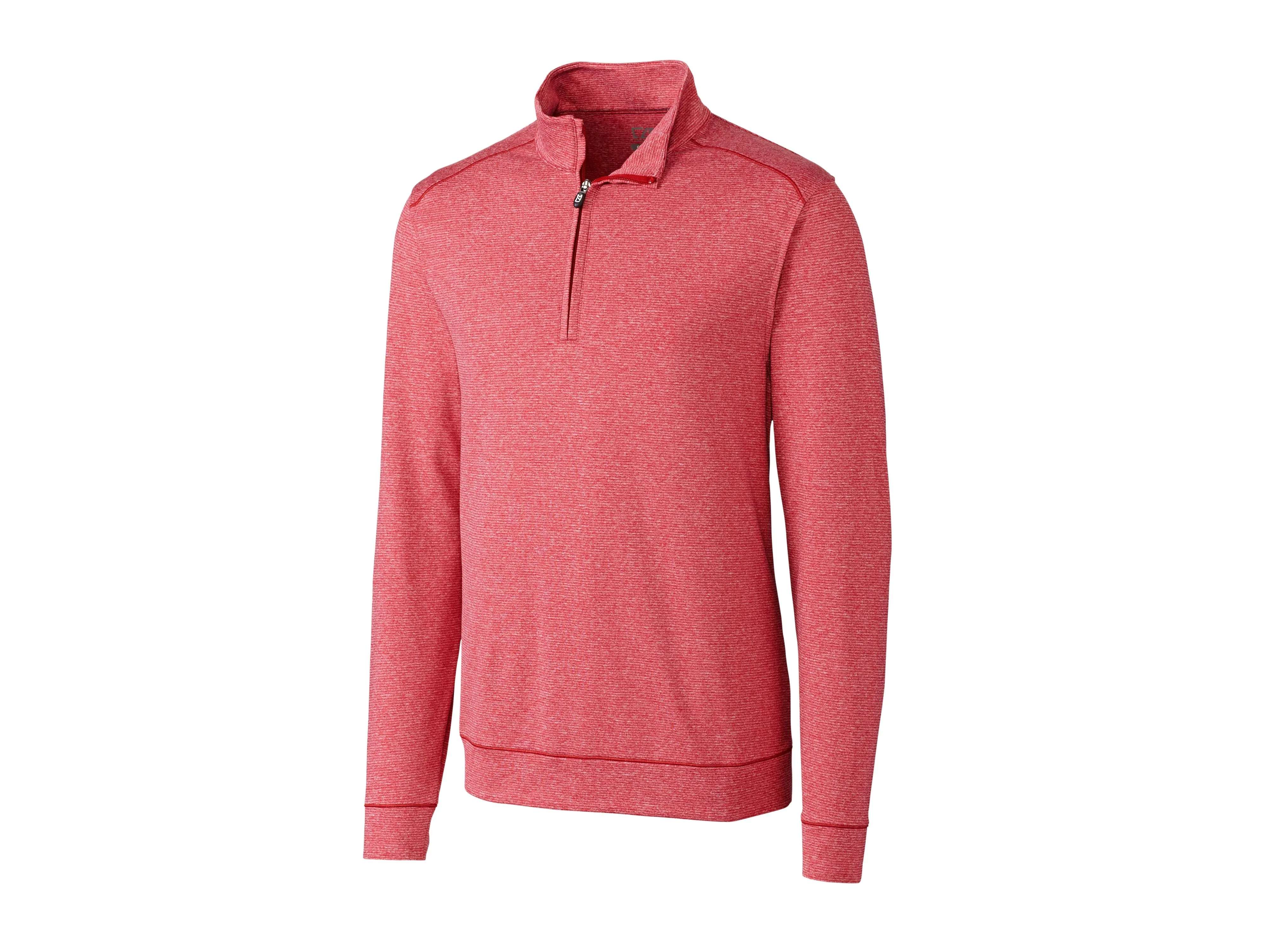 Cutter & Buck - Shoreline Heathered Quarter Zip Mens Pullover