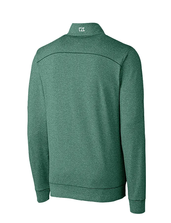 Cutter & Buck - Shoreline Heathered Quarter Zip Mens Pullover