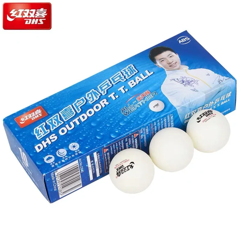 DHS OD40  Outdoor Table Tennis ball [White]