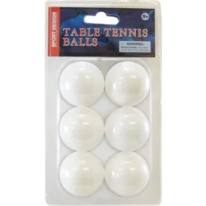 DRYBRANCH - Table Tennis Balls - 6 Balls