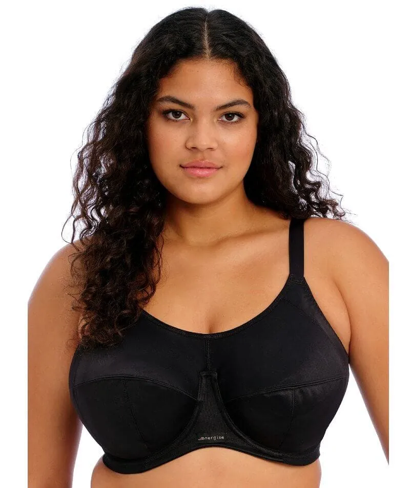 Elomi Energise Underwired Sports Bra - Black