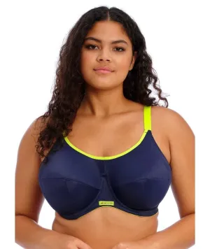 Elomi Energise Underwired Sports Bra - Navy