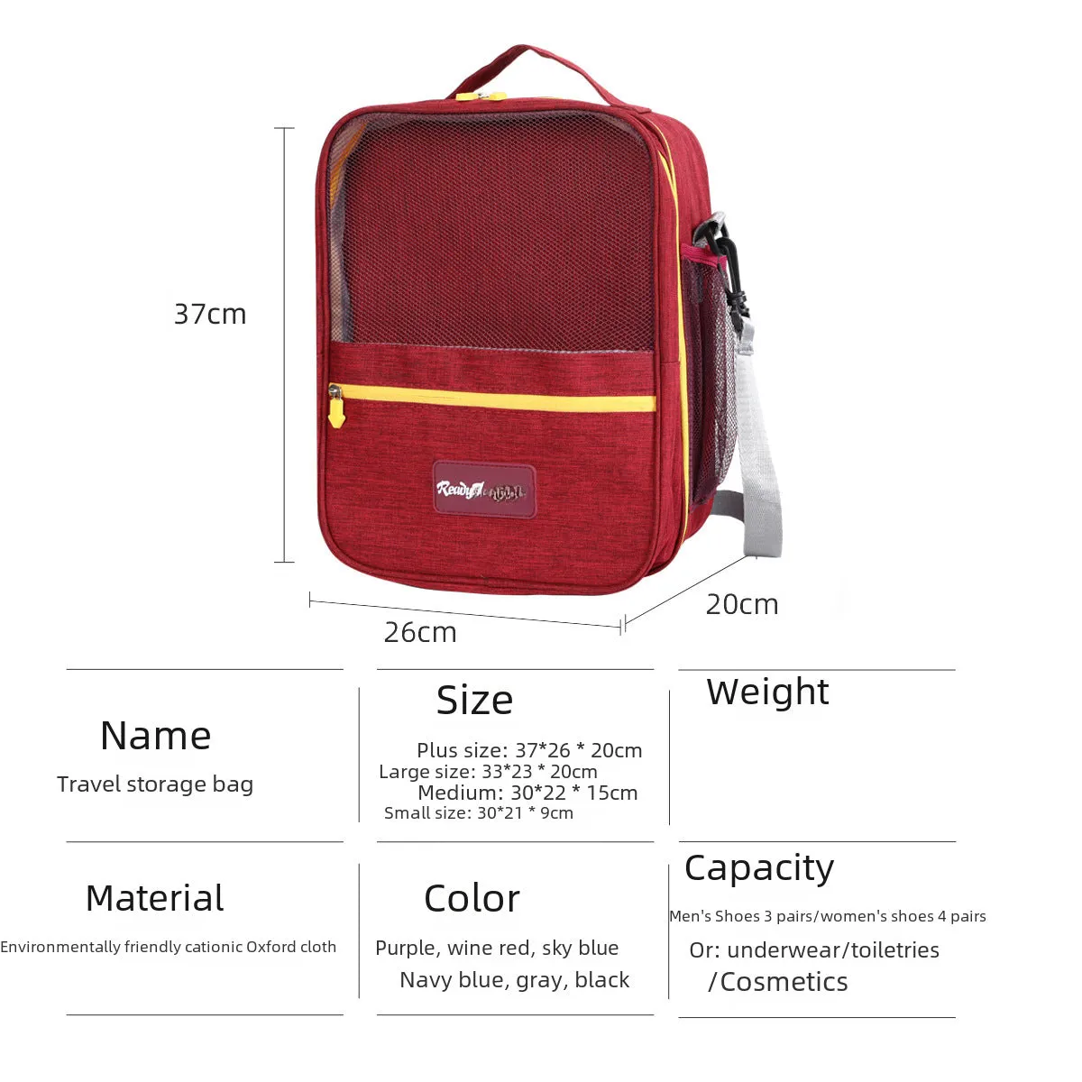 Environmental Protection Shoulder Messenger Bag