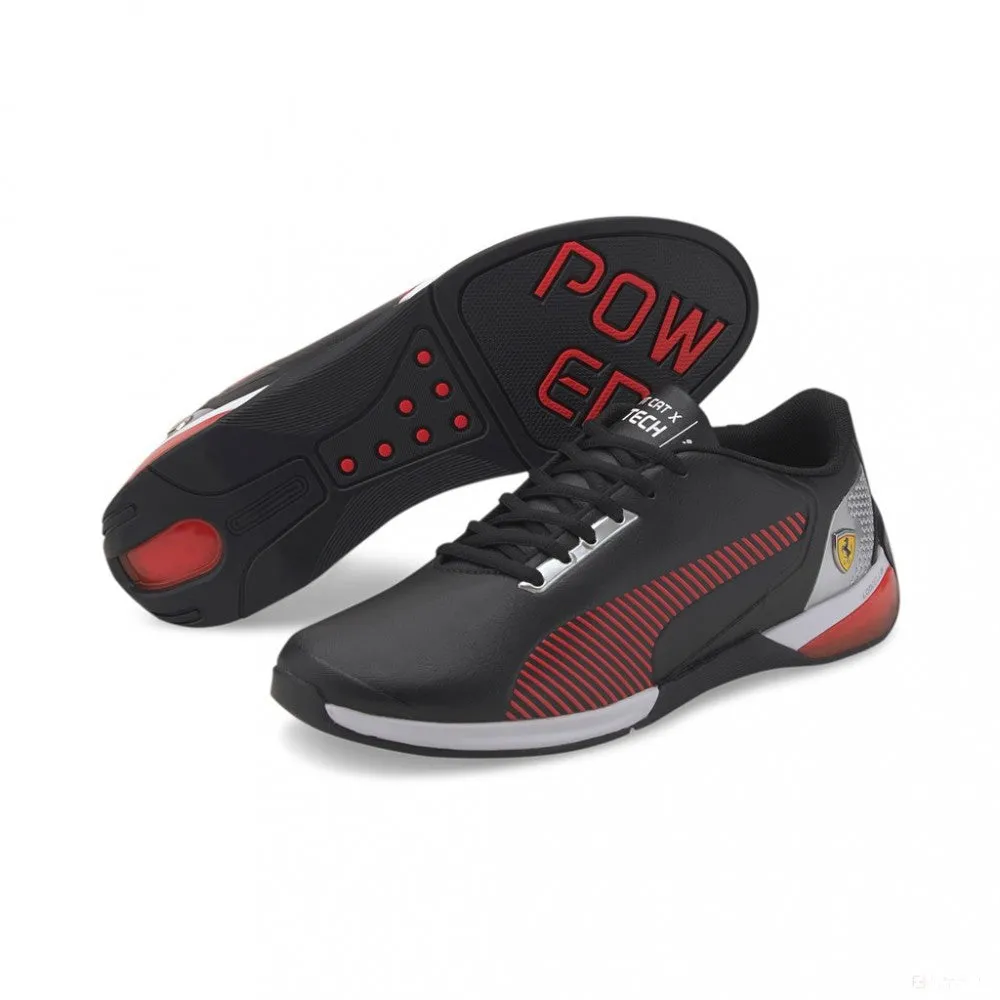 Ferrari Kids Shoes, Puma Race Kart Cat-X Tech, Black, 2021