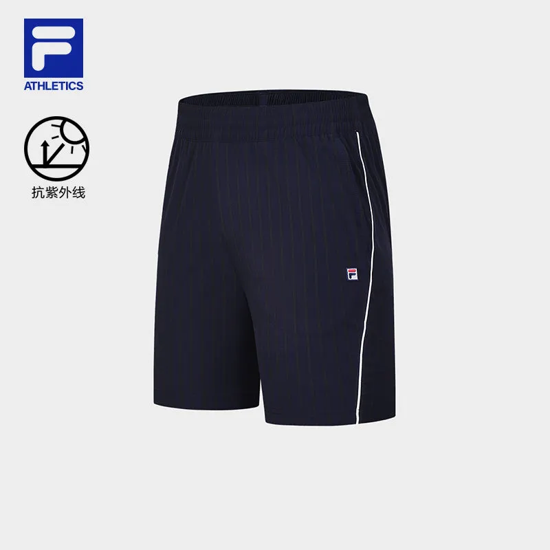 FILA CORE ATHLETICS TENNIS1 ART IN SPORTS Men Woven Shorts (Navy)