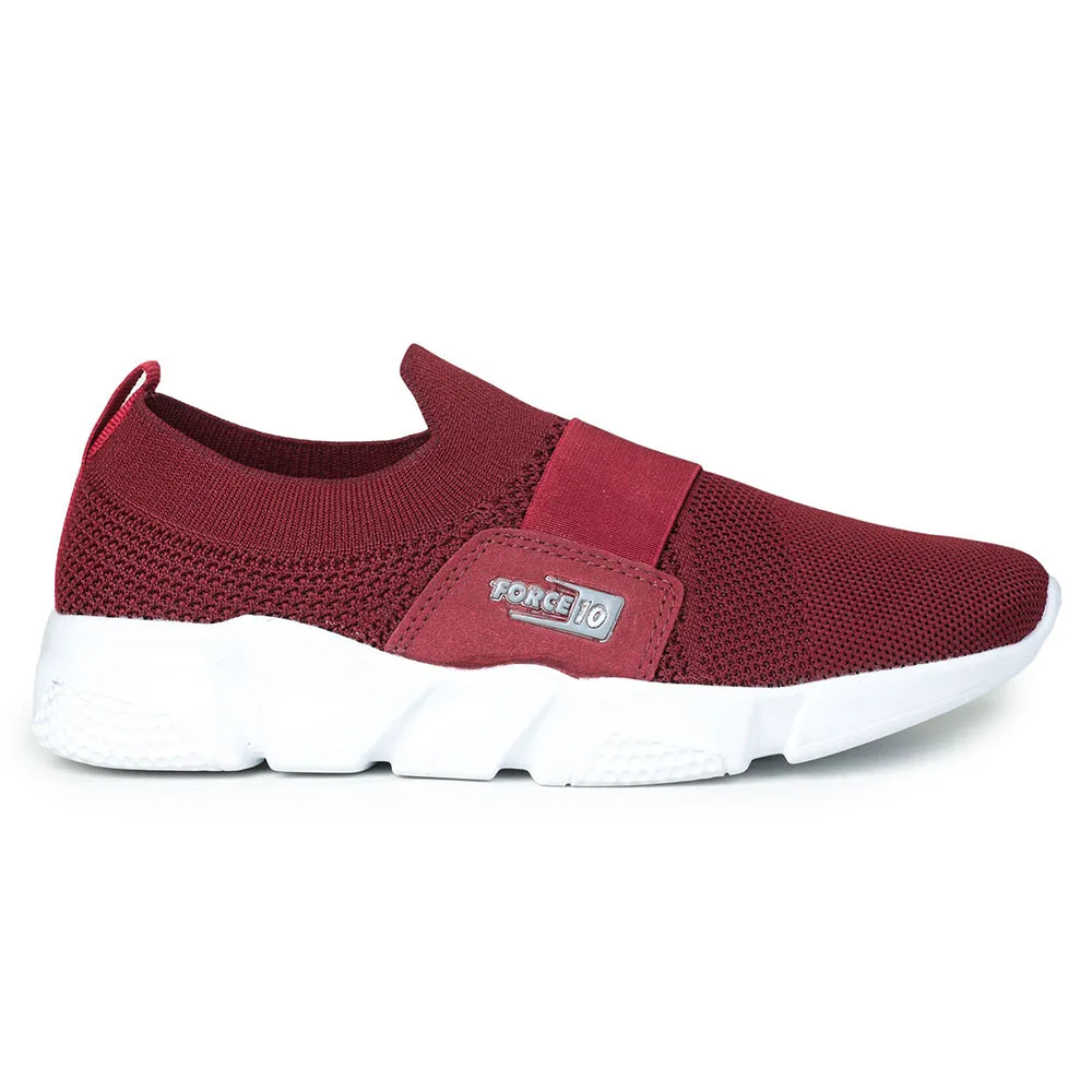 Force 10 By Liberty Women Sports Walking Shoes - Maroon (WILLEY)