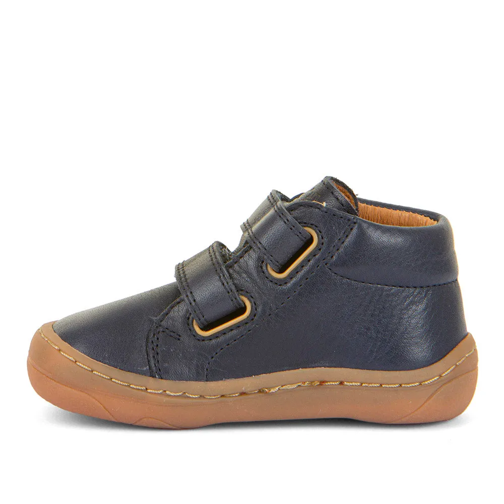 Froddo Boy's First Step Laces Barefoot Shoes - Dark Blue