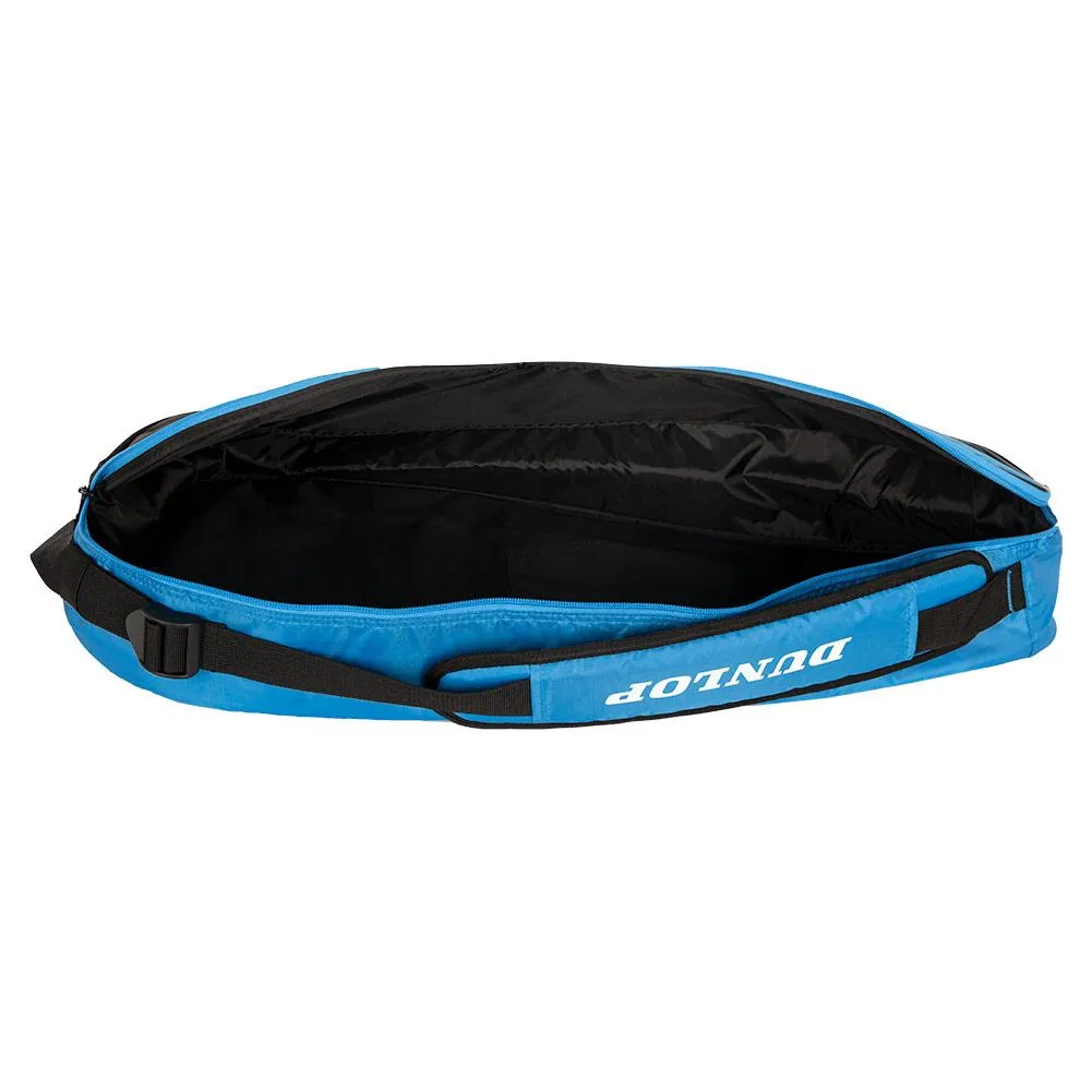 FX Club 3 Racquet Tennis Bag Black and Blue