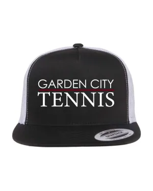 Garden City Tennis Embroidered Trucker Hat