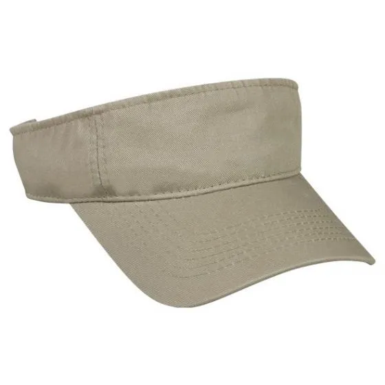 Garment Washed Twill Visor