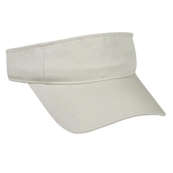 Garment Washed Twill Visor