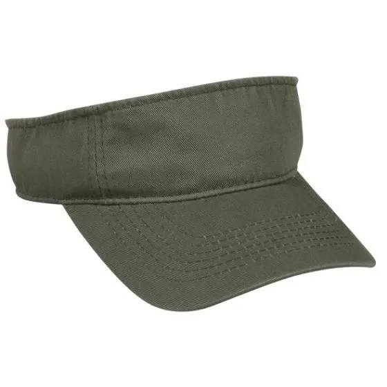 Garment Washed Twill Visor