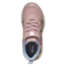 Geox Girls J Fadinlight E Trainer Rose/Platinum