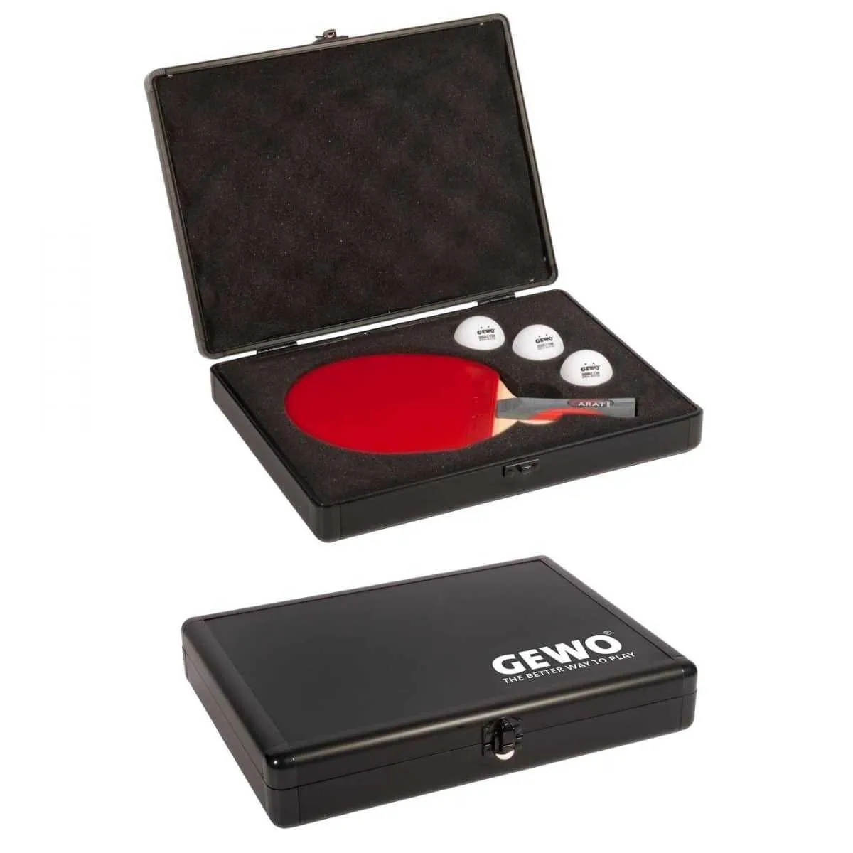 GEWO Aluminum Table Tennis Bat Case