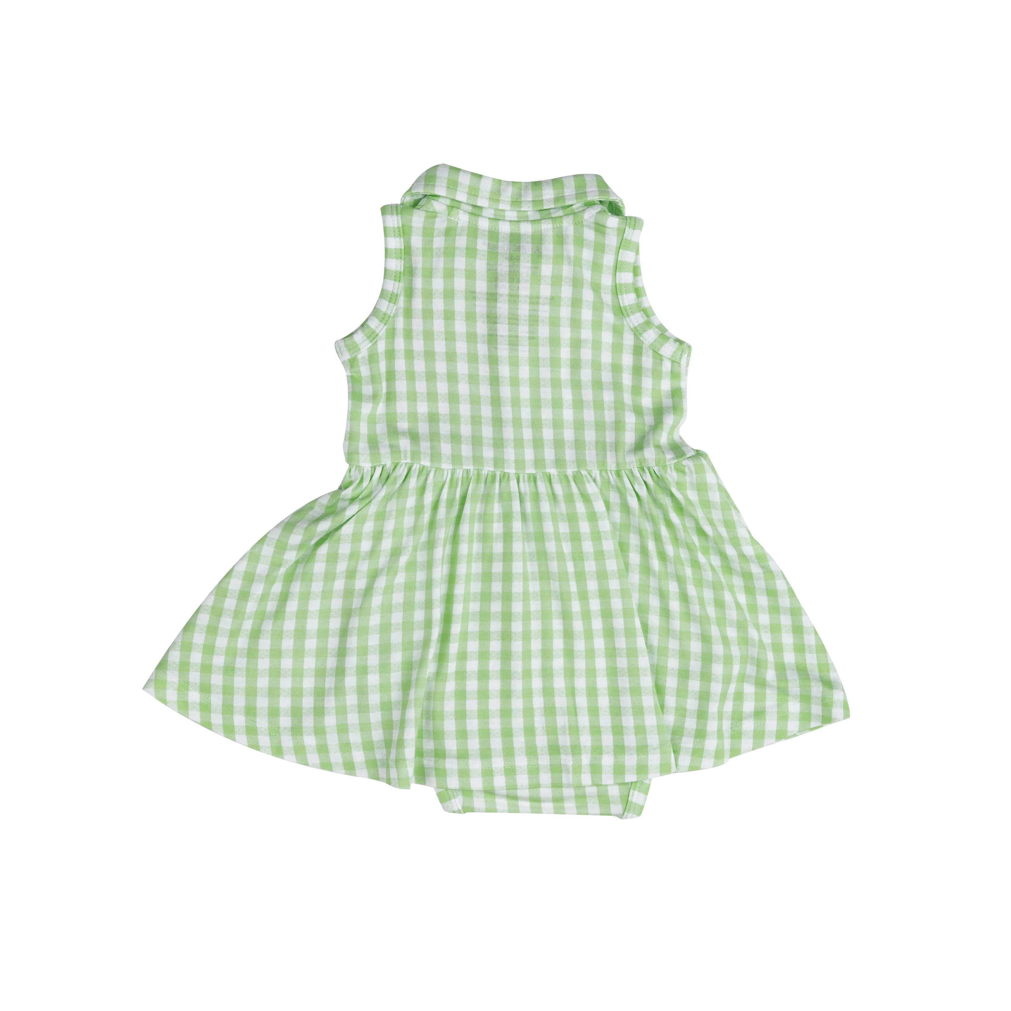 Girls Gingham Tennis Dress