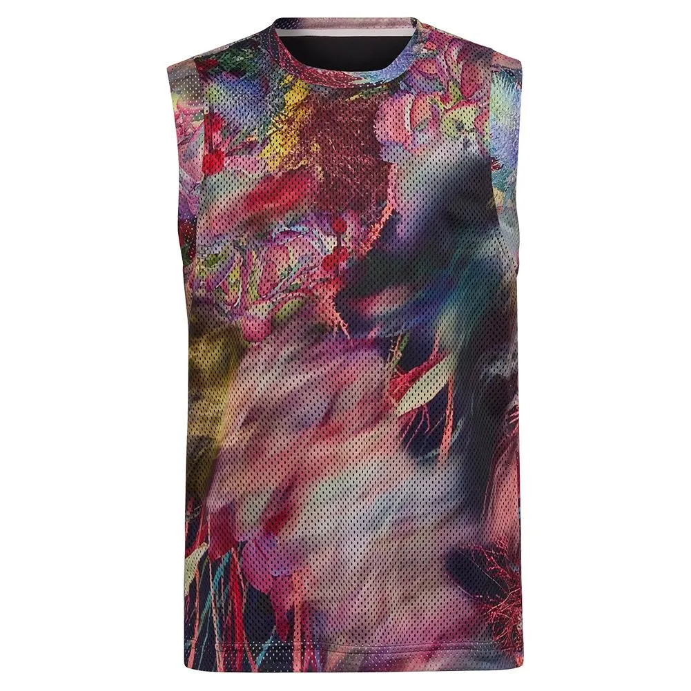 Girls' Melbourne Match Tennis Tank Multicolor and Black