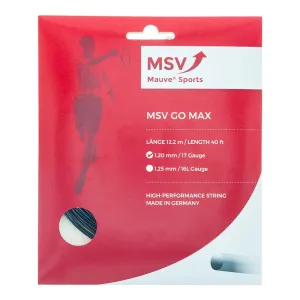 Go Max Tennis String Black