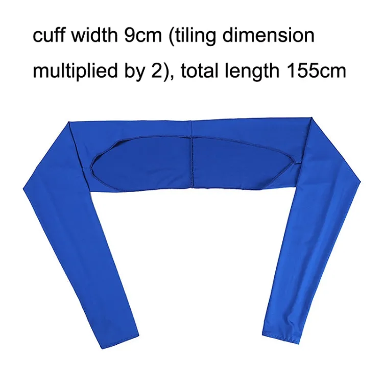 Golf Sunscreen Shawl Sleeves Outdoor Sports Cycling Ice Silk One Word Raglan Sleeves, Size: One Code(Purple)