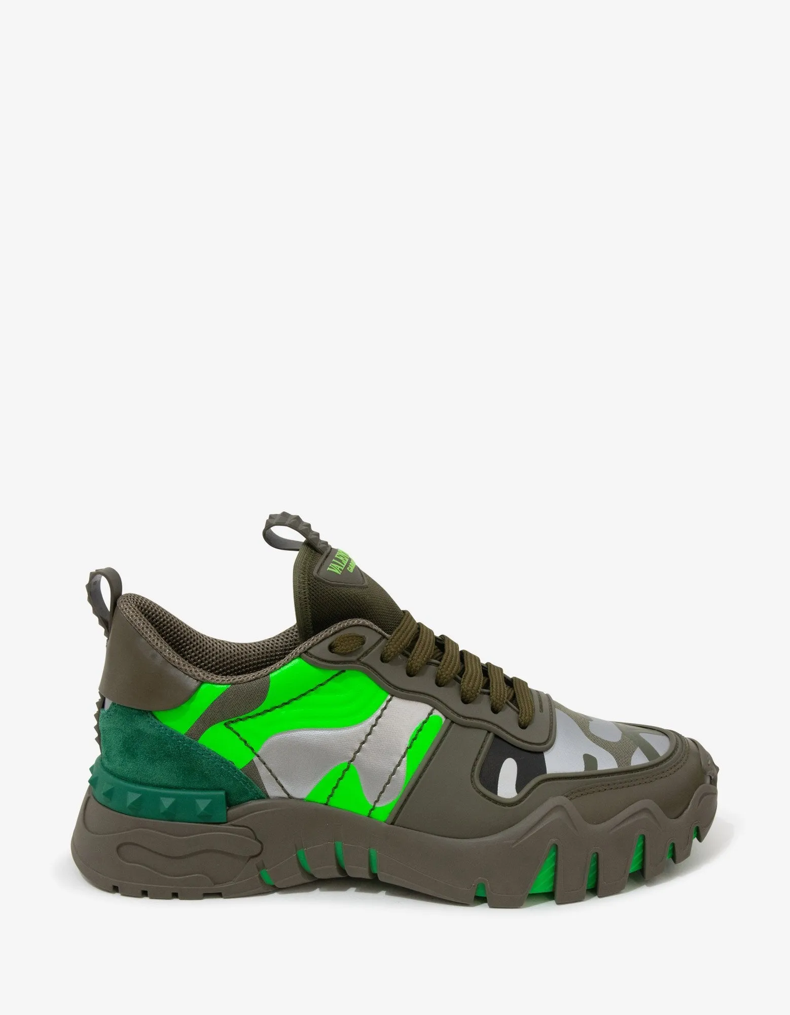 Green Camouflage Rockrunner Plus Trainers -