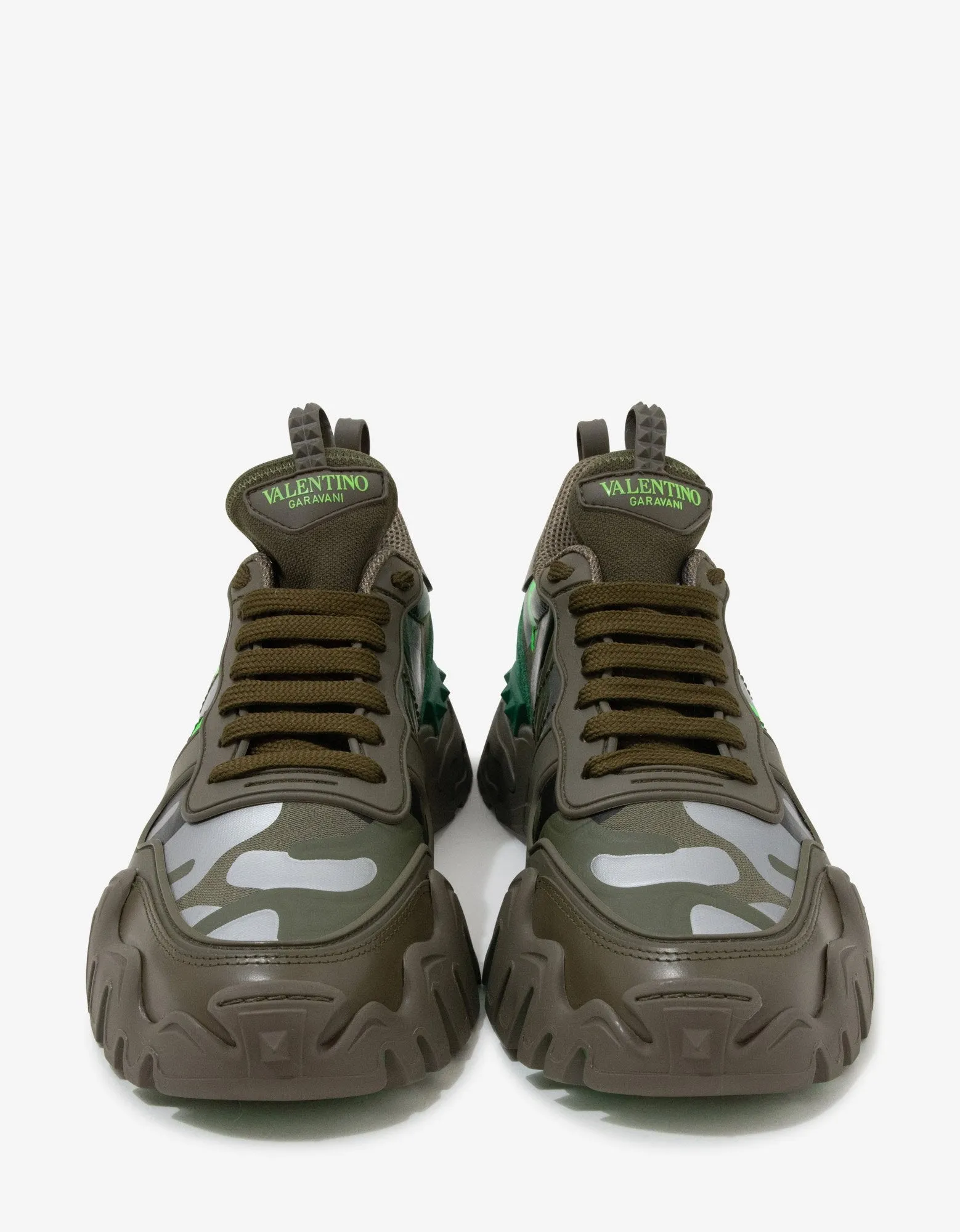 Green Camouflage Rockrunner Plus Trainers -