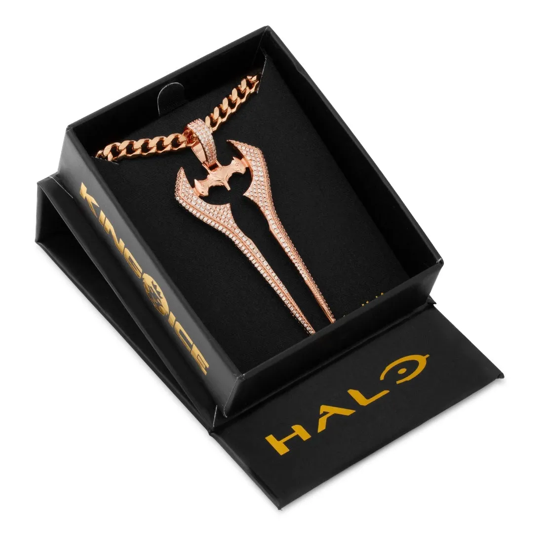 Halo x King Ice - Energy Sword Necklace