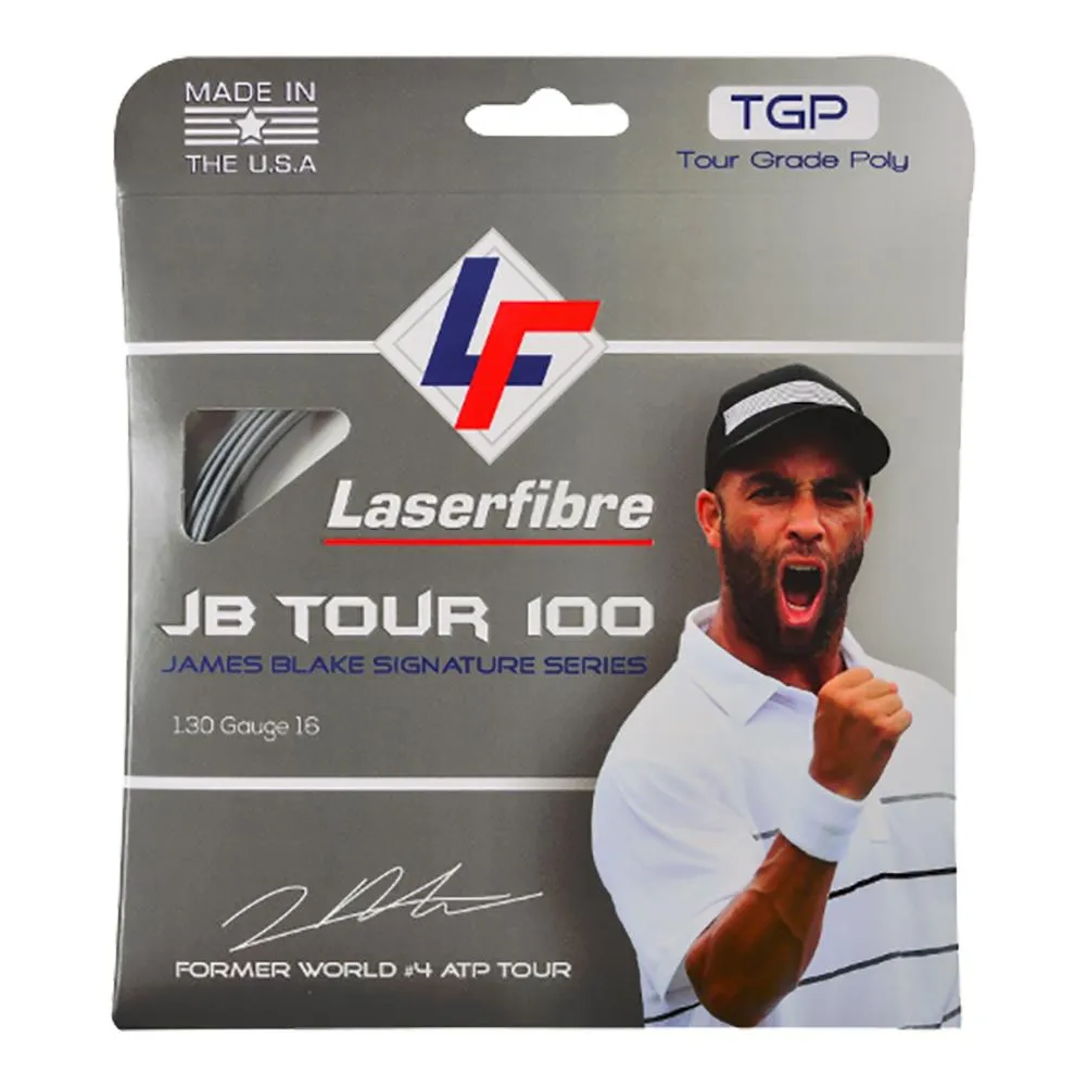 JB Tour 100 Tennis String Silver