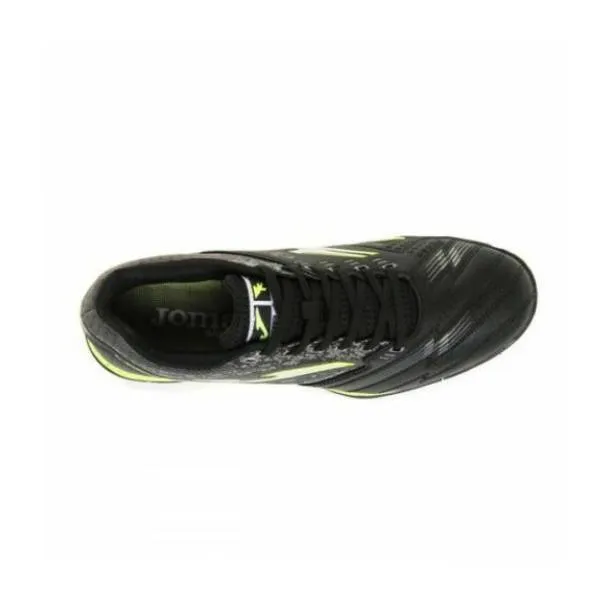 Joma Football Unisex Turf Liga 5 Black Green Fluo