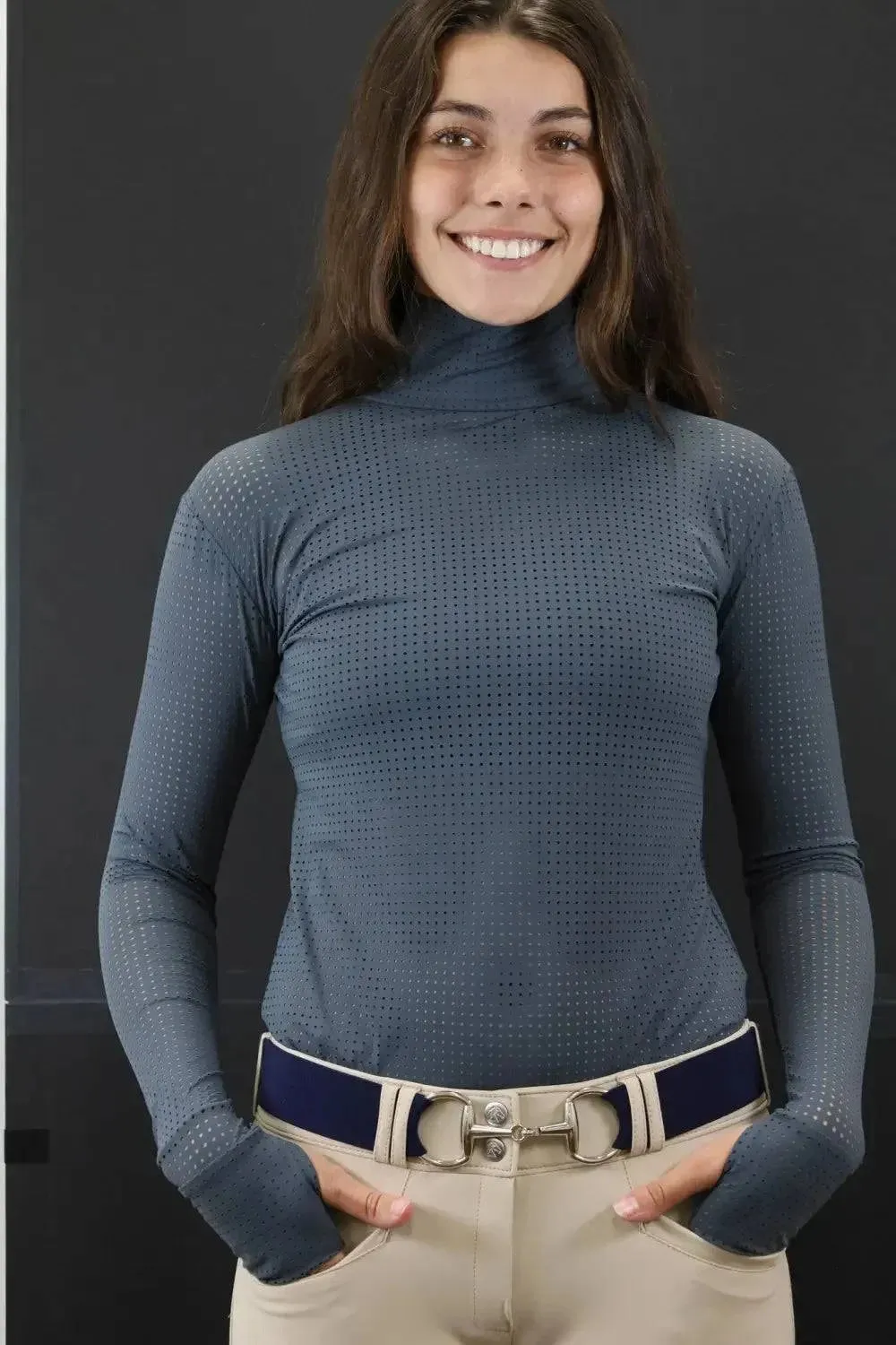 Kismet - "Alexa AIRMAX" Turtleneck Shirt UV with Thumbhole