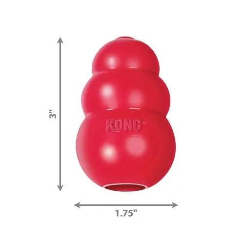 KONG Classic Dog Toy Red Small