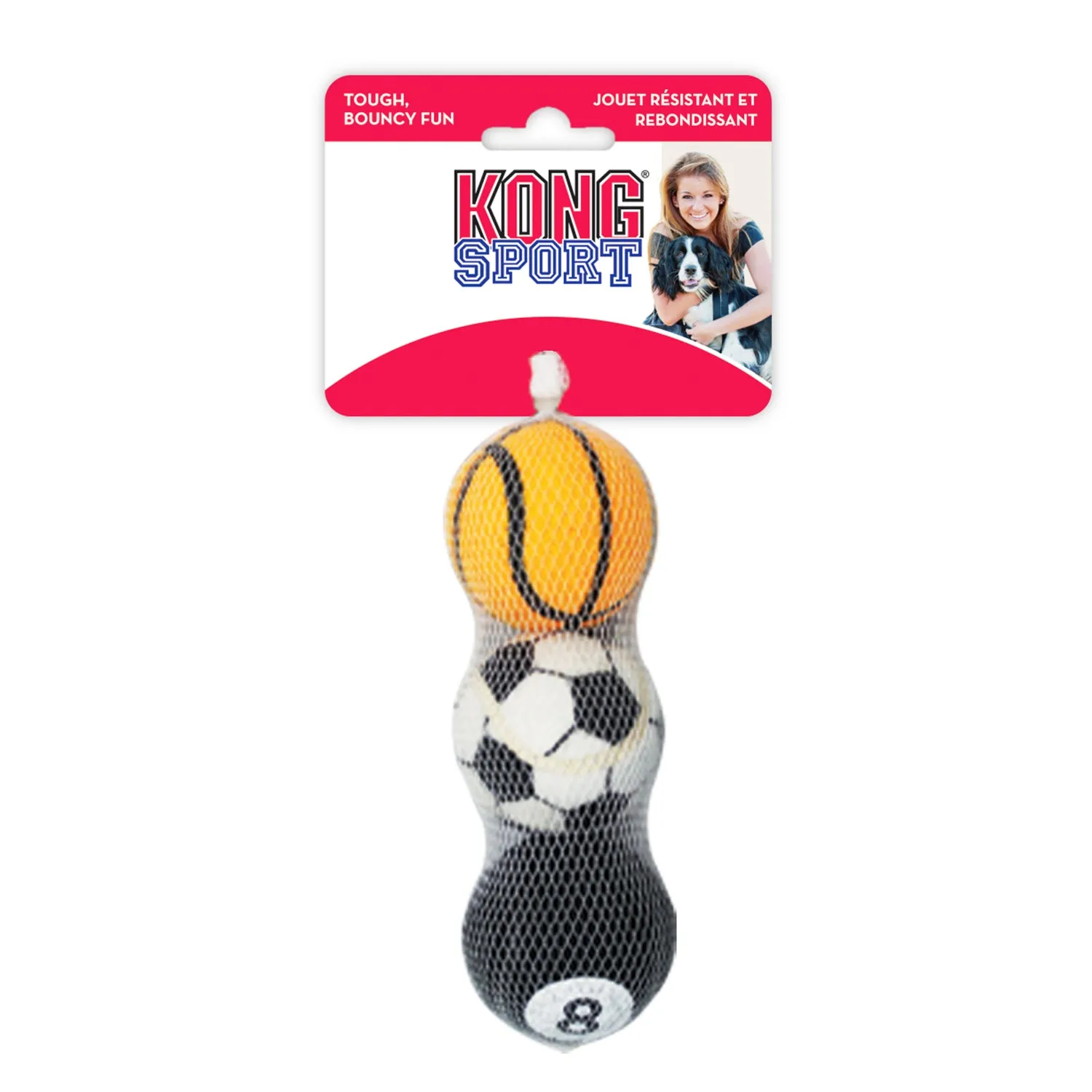 KONG Sports Balls Medium 3 Pack